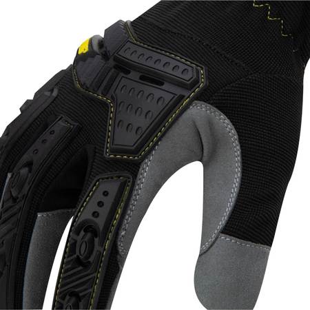 Estwing Impact Speedcuff Gloves in Black and Gray, X-Large EWIMPSC0511